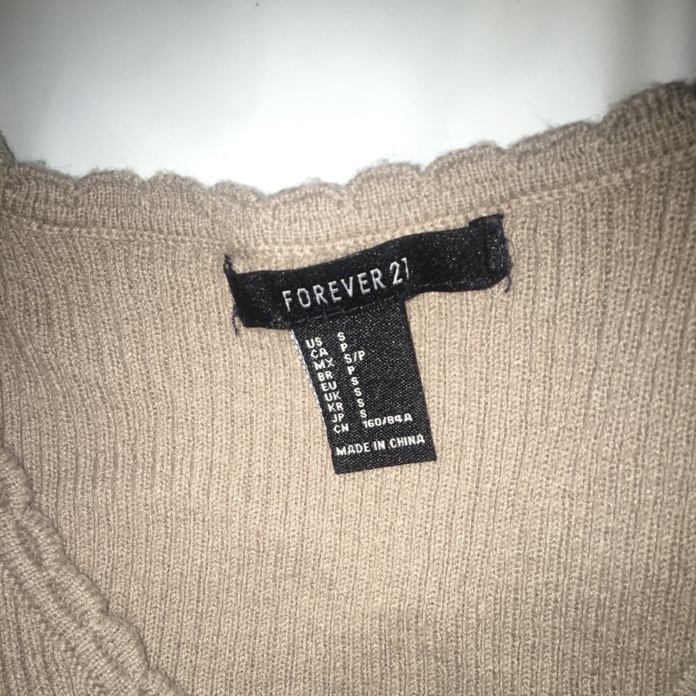 Beige top